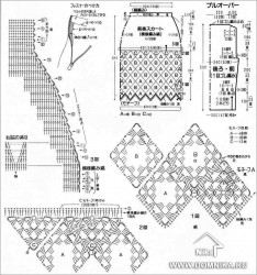 вяжем юбку схема