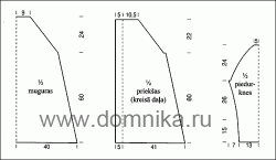 Пальто с ромбами