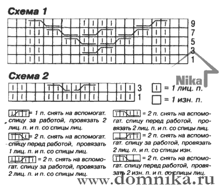 красная шапка с поперечной косой