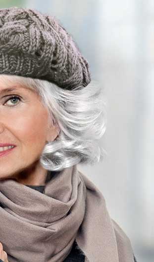 шапки и береты для дам пожилого возраста - новые модели