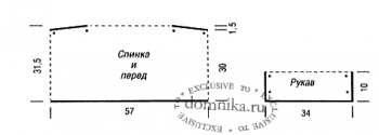 Простая стильная кофточка 52 размера