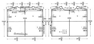 vjazanaja-koftochka-domnika-vykrojka