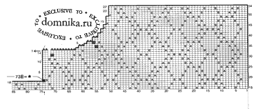 Вязаная кофточка из хлопка схема узора