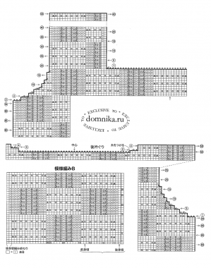 кофточка спицами схема вязания