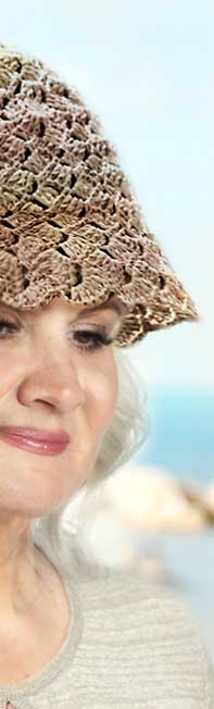 Летняя шляпка для дам пожилого возраста