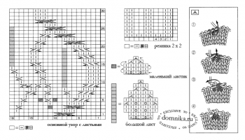 novaja-shapka-s-listjami-shema-vjazanija