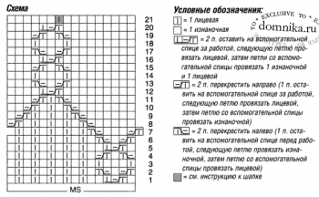 shapka-spicami-s-uzorom-shema