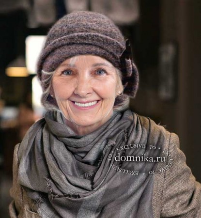 Стильная шляпа для пожилых женщин