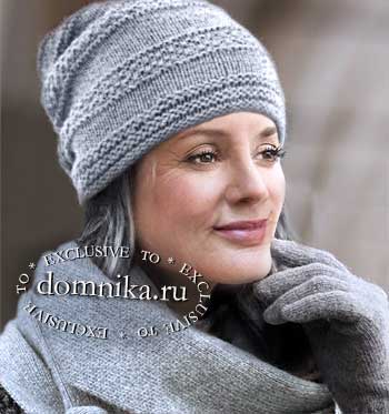 Вязание зимних шапок для женщин