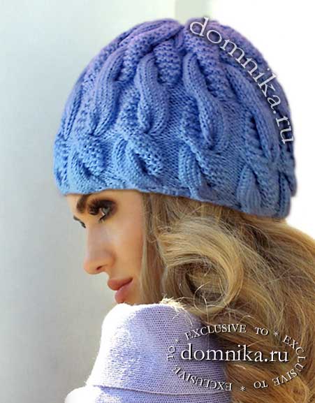 Вязание зимних женских шапок – Подборка из 25 моделей