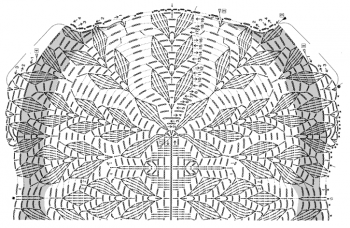 схема вязания безрукавки крючком для женщин